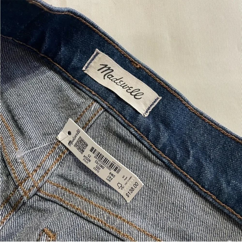 NEW! Madewell - Mid Wash High Rise 90s The Perfect Vintage Jeans Size 25 NWT